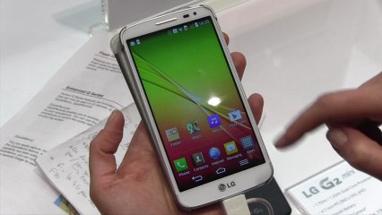 MWC 2014 : présentation du LG G2 Mini en vidéo