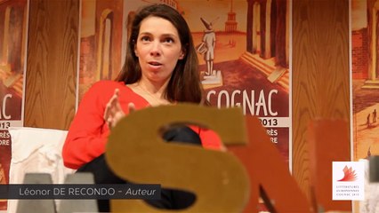 Léonor de Récondo à LITTERATURES EUROPEENNES COGNAC