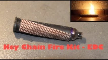 Keychain Fire Kit / EDC / Review / How to / MyGunFreaks Channel
