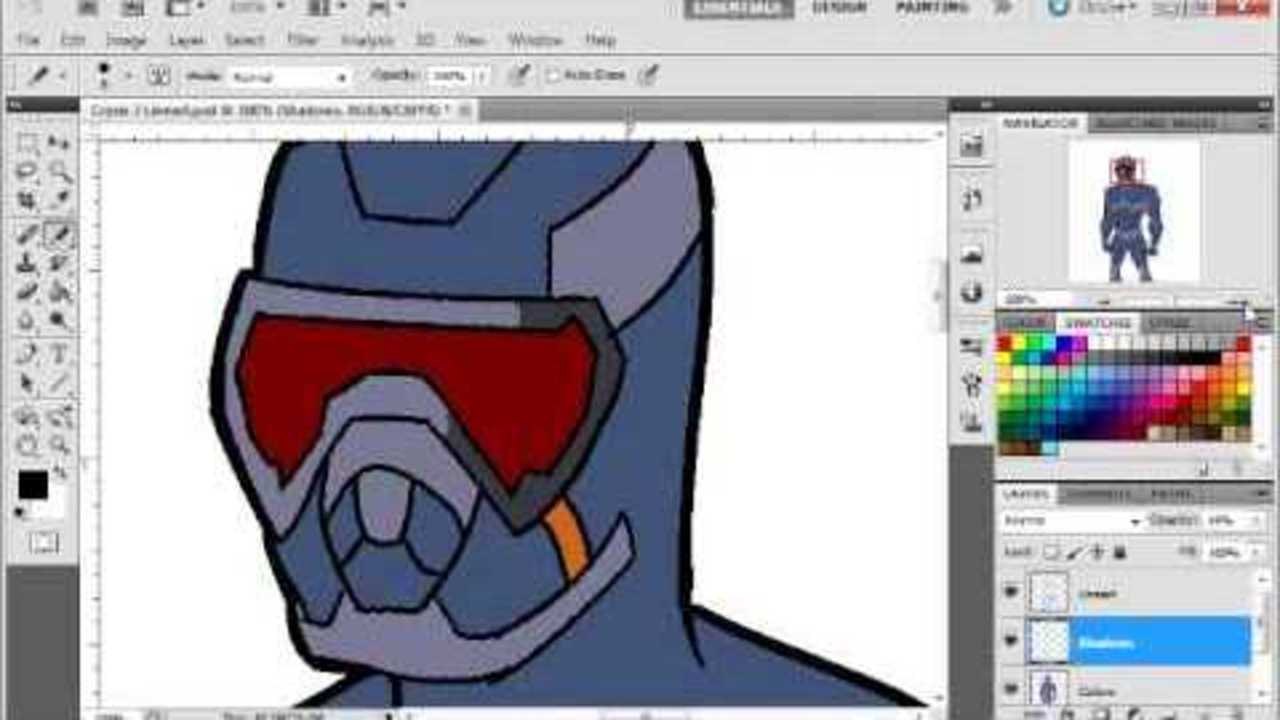 Drawing The Crysis 3 Suit
