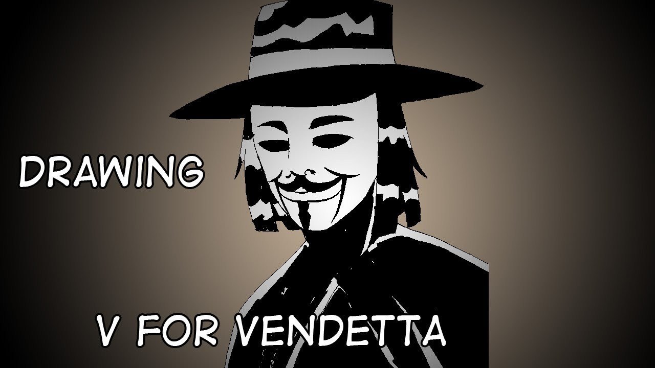 Drawing V for Vendetta