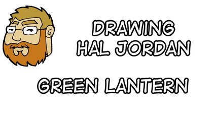Drawing Hal Jordon's Green Lantern