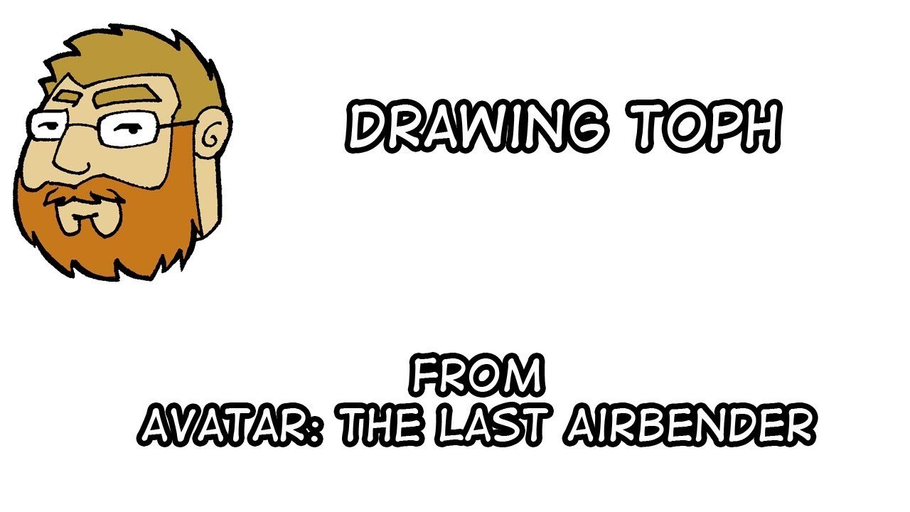 Drawing Toph from The Last Airbender