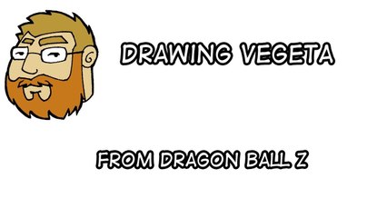 Drawing Vegeta From Dragon Ball Z