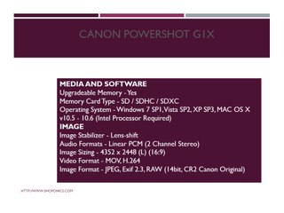 Canon PowerShot G1X