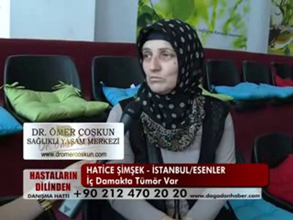 İÇ DAMAKTAKİ TÜMÖRE KESİN ÇÖZÜM!