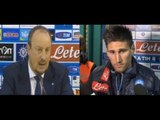 Napoli-Genoa 1-1 - Interviste a Benitez e Fernandez (24.02.14)