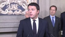 Dichiarazione di Matteo Renzi dopo il conferimento dell'incarico (22.02.14)