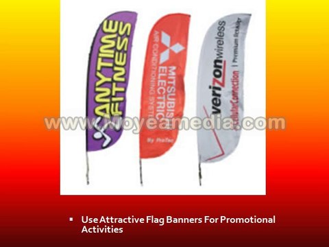 Use Attractive Flag Banners For Promotional Activities
