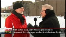 Entrevue d'Hubert T. Lacroix avec Louis Lemieux à RDI Matin