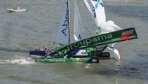 Crash between Groupama and Team Aberdeen