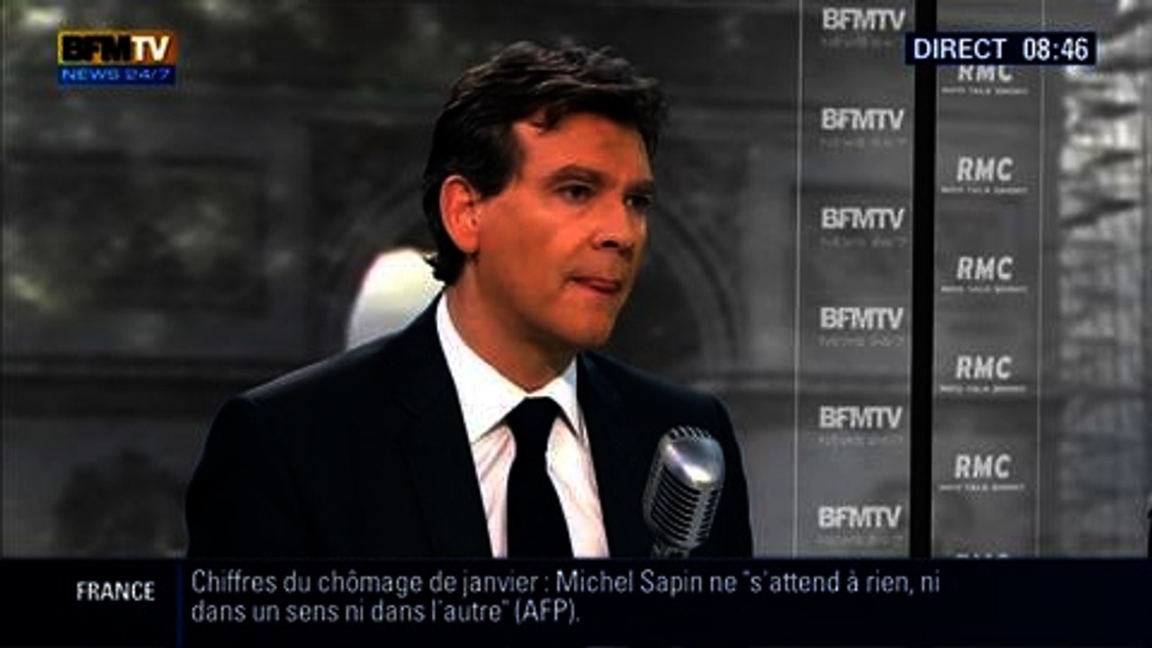 Bourdin Direct: Arnaud Montebourg - 26/02