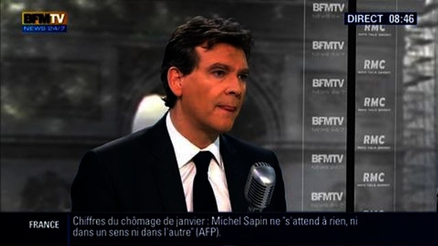 Bourdin Direct: Arnaud Montebourg - 26/02