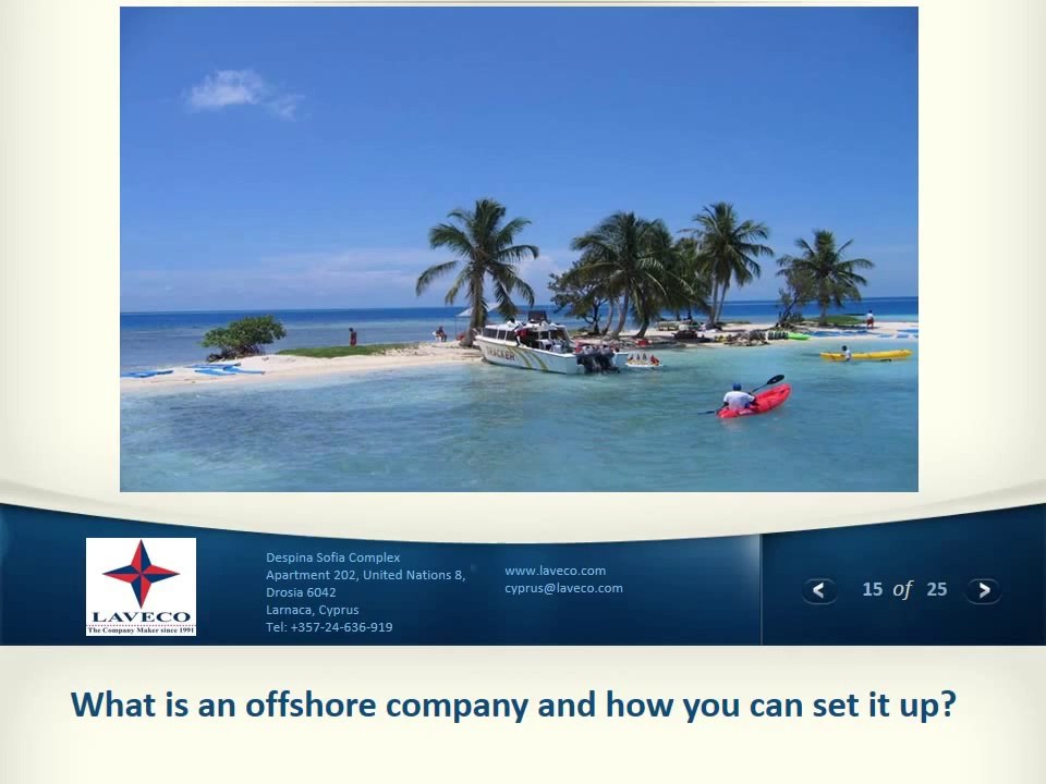 Offshore Company Formation by Laveco Group since 1991