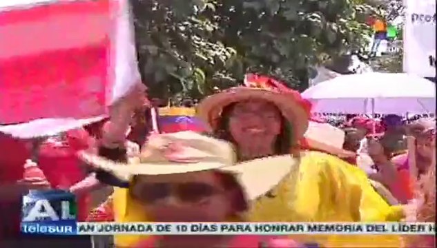Apoyan campesinos y pueblos originarios la Revolución en Venezuela