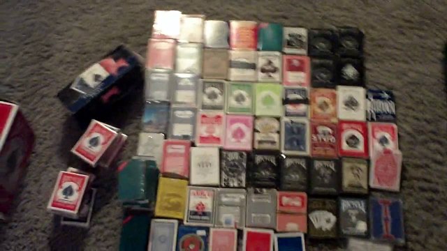 Playing Card Collection 100 decks