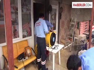 Alanya'da Turistik Hamamda Çıkan Yangın, Hasara Neden Oldu