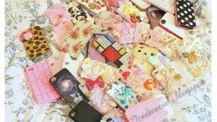 My [Huge] iPhone Case Collection! Feat. Waffle & Boris (Includes Tons Of Decoden)