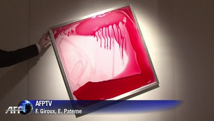Exposition sur l'art cinétique chez Christie's à Londres