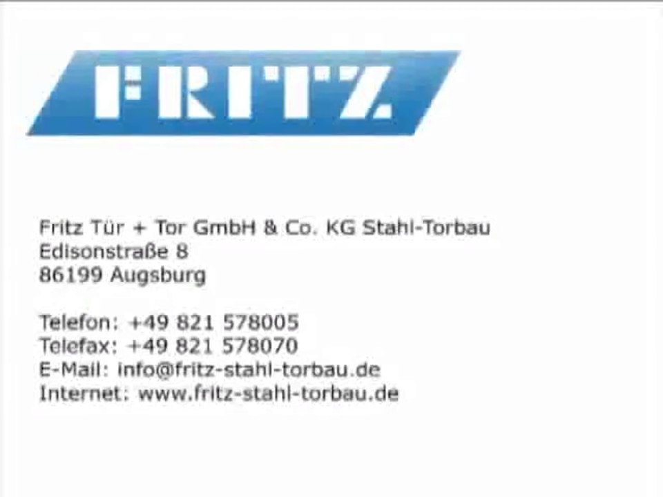 Feuerschutztüren Augsburg: Feuerschutztüren bei Fritz Stahl-Torbau, Ihr Spezialist für Tür und Tor im Raum Augsburg. www.fritz-stahl-torbau.de