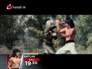 "KORKUSUZ SIRTLAN" 02 Temmuz Salı akşamı saat 19.50'de Kanaltürk Sinema kuşağında!
