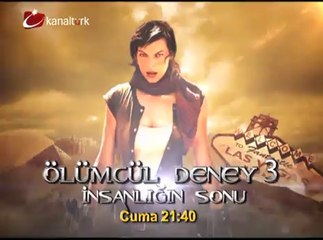 "ÖLÜMCÜL DENEY 3:İNSANLIĞIN SONU" 21 Haziran Cuma akşamı saat 21.40'ta Kanaltürk Sinema kuşağında!
