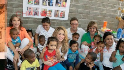 Shakira viaja por primera vez con Milan a su país