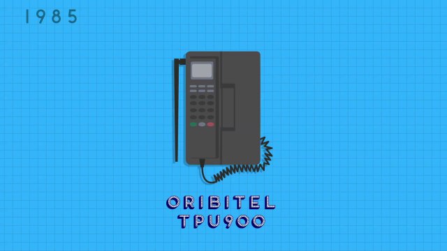 40 ans de téléphones portables!