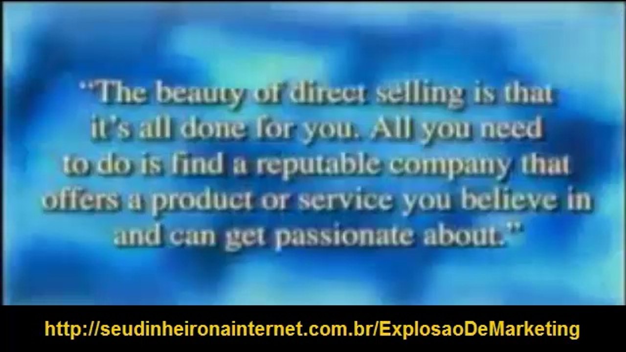 A Essência da Venda Direta, do Marketing de Rede e do Marketing Multinível - Explosão de Marketing