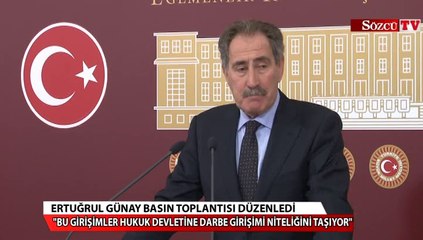 "Bu girişmeler hukuk devletine karşı darbe niteliği taşıyor"