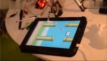 Robot qui joue à Flappy Bird