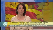 TV3 - Els Matins - Les notícies del dia (26/02/14). La consulta al debat del Congrés