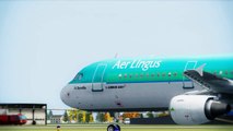 FSX Aer Lingus A321 TakeOff ( HD )
