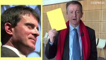 Un carton jaune à Manuel Valls pour son attitude à l'Assemblée - L'édito de Christophe Barbier