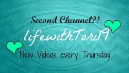 Second Channel?!??! :o | Vlogs