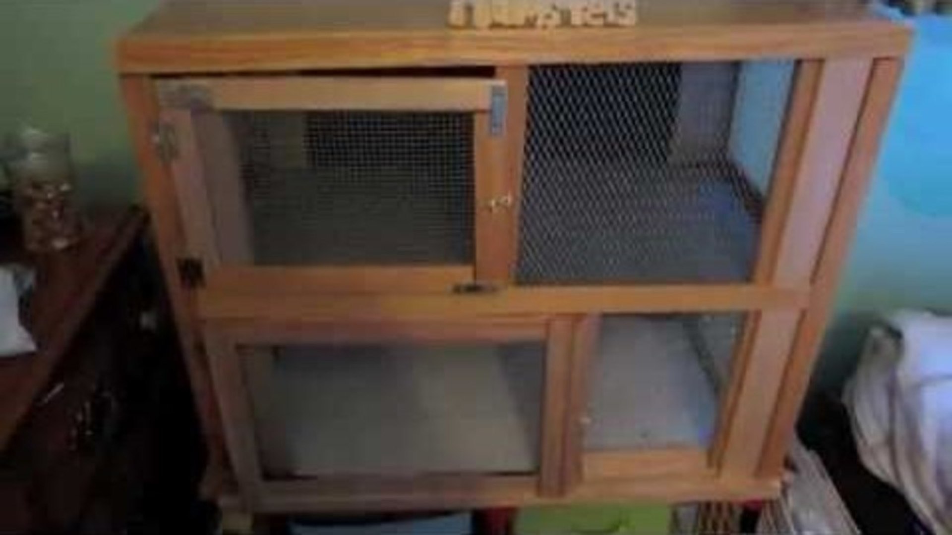 Homemade Wooden Hamster Cage - video Dailymotion