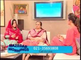 Mazedar Morning with Yasmin Mirza on Indus TV 26-02-2014 part 03