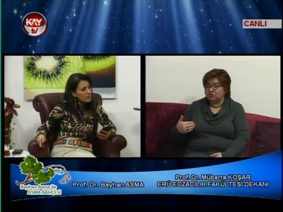 KAYTV ASMA BAHÇESİ 25 SUBAT 2014 ERU ECZ. FAK. DEKANI