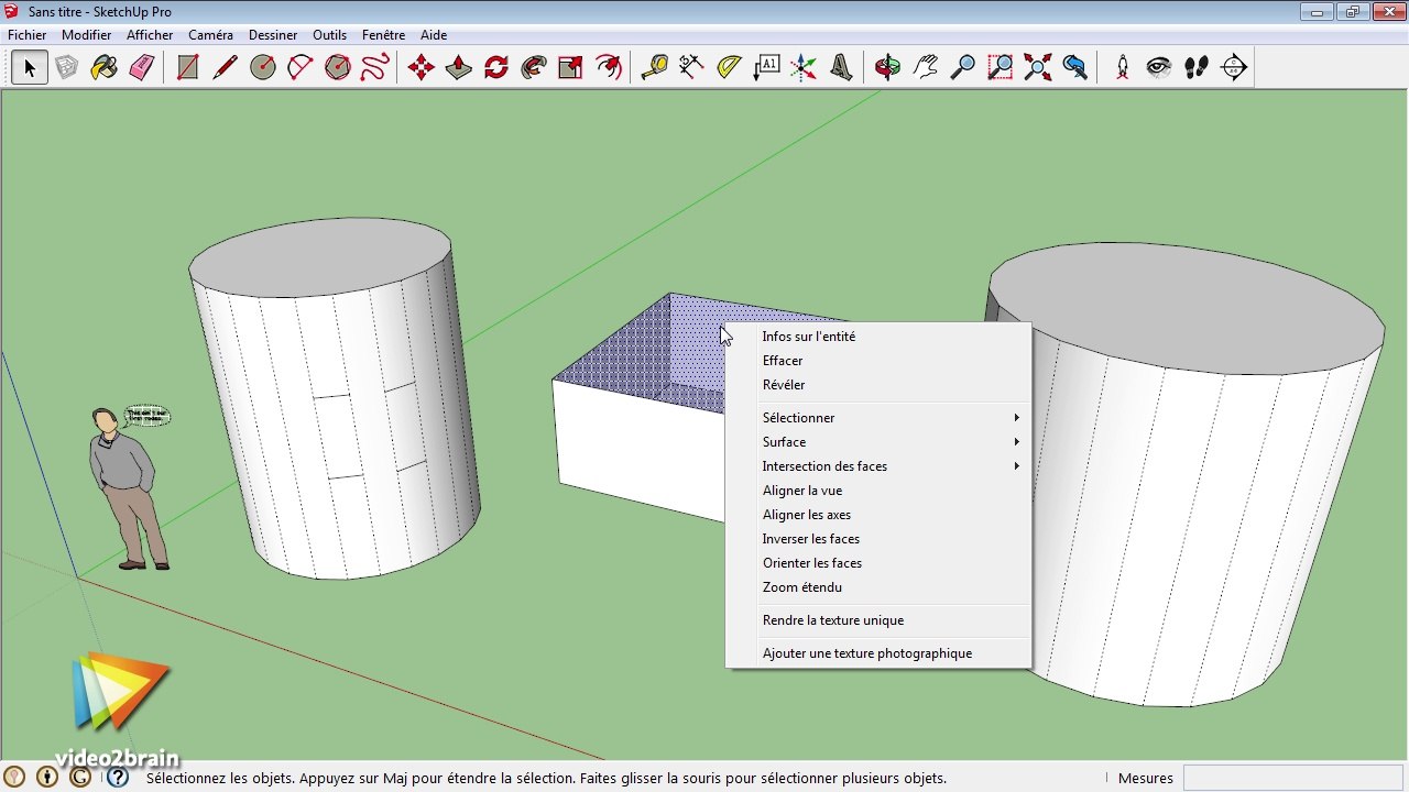 Tutoriel SketchUp 2013 : La géométrie cachée | video2brain.com