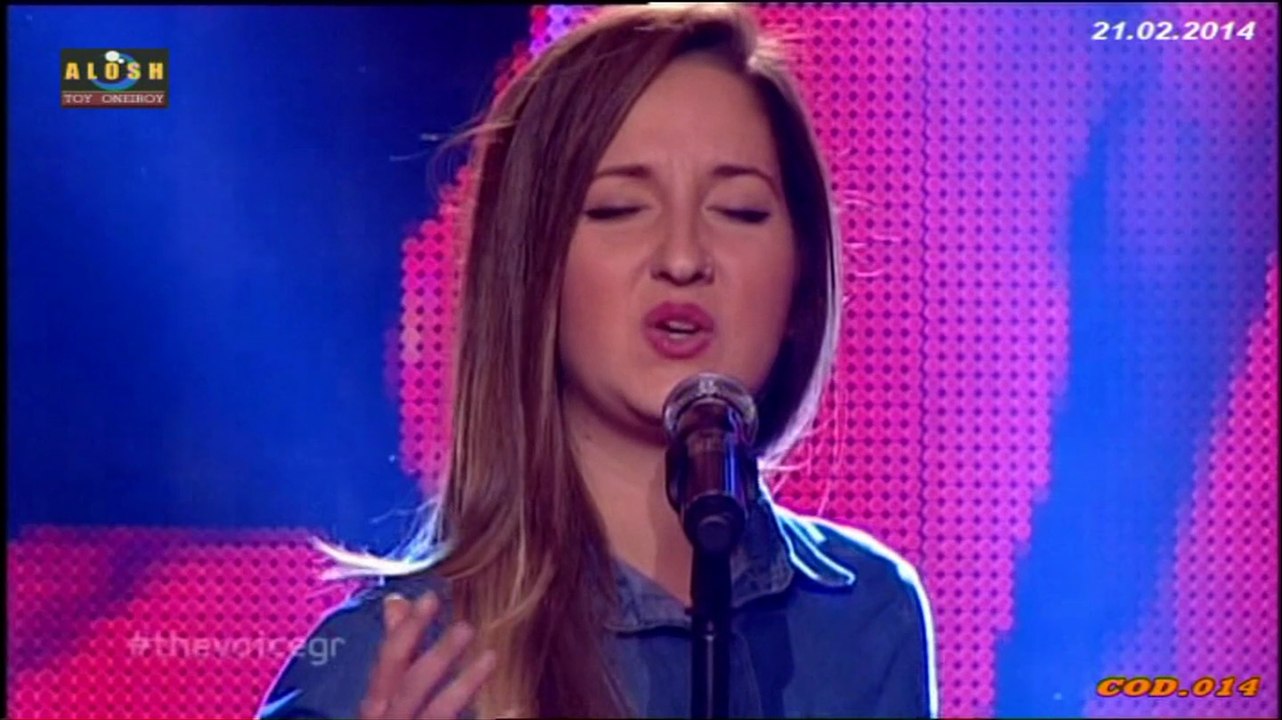 The Voice Of Greece - Χριστινα Μακρη [Το Μετρημα]..21/2/2014