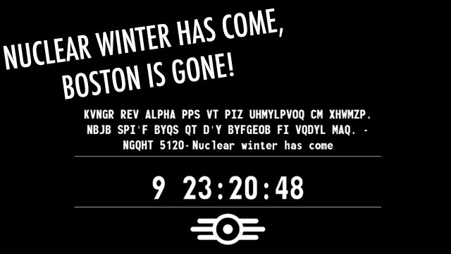 Survivor 2299: Nuclear Winter Has Come, Boston Is Gone