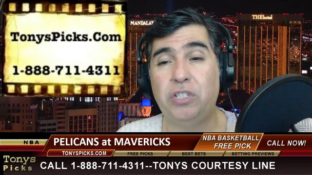 Dallas Mavericks vs. New Orleans Pelicans Pick Prediction NBA Pro Basketball Odds Preview 2-26-2014