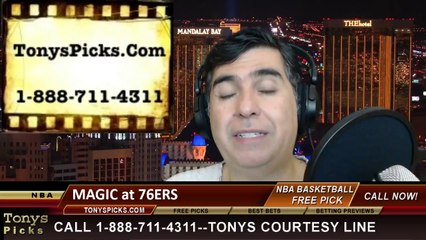 Philadelphia 76ers vs. Orlando Magic Pick Prediction NBA Pro Basketball Odds Preview 2-26-2014