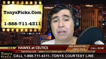 Boston Celtics vs. Atlanta Hawks Pick Prediction NBA Pro Basketball Odds Preview 2-26-2014