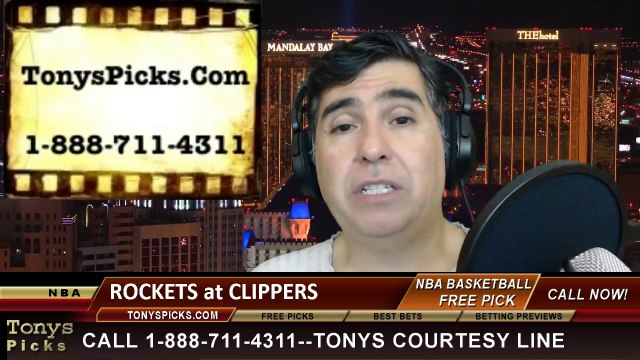 LA Clippers vs. Houston Rockets Pick Prediction NBA Pro Basketball Odds Preview 2-26-2014