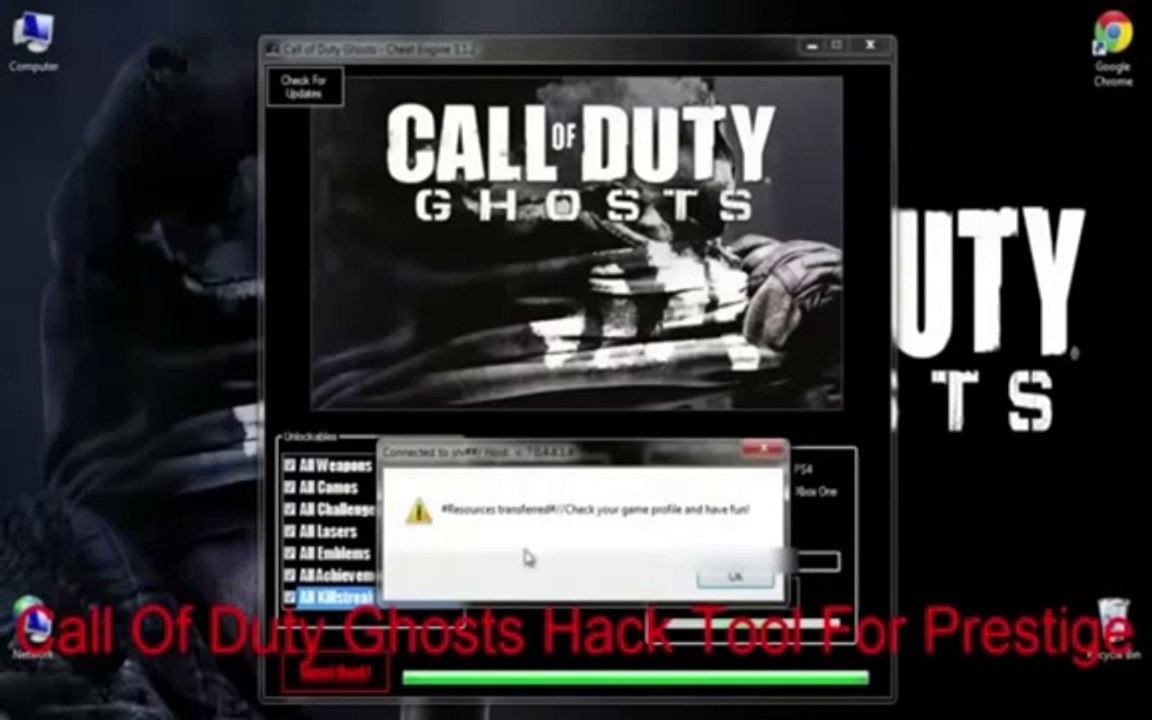 [UPDATED] CALL OF DUTY GHOSTS PRESTIGE HACK COD PRESTIGE February 2014