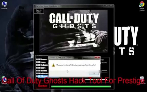 [UPDATED] CALL OF DUTY GHOSTS PRESTIGE HACK COD PRESTIGE February 2014