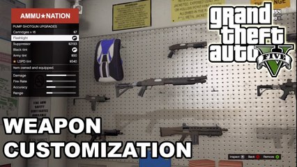 GTA V Weapon Customization (Quick Guide)