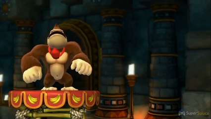 Soluce Donkey Kong Country Tropical Freeze :  2-K (cheminement et pièces de puzzle).
