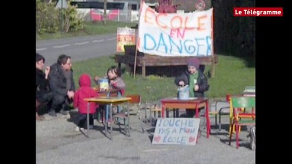 Saint-Guen (22). Poste d'enseignant supprimé : les parents ne faiblissent pas